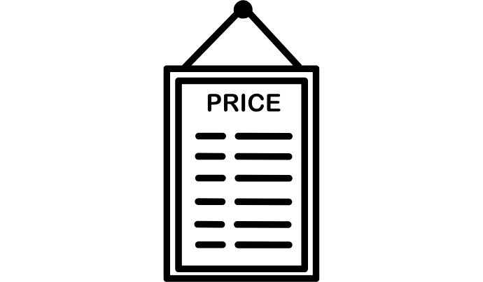 Prices and conditions